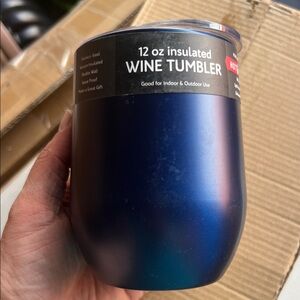 Thirstystone Blue Insulated Wine Tumbler